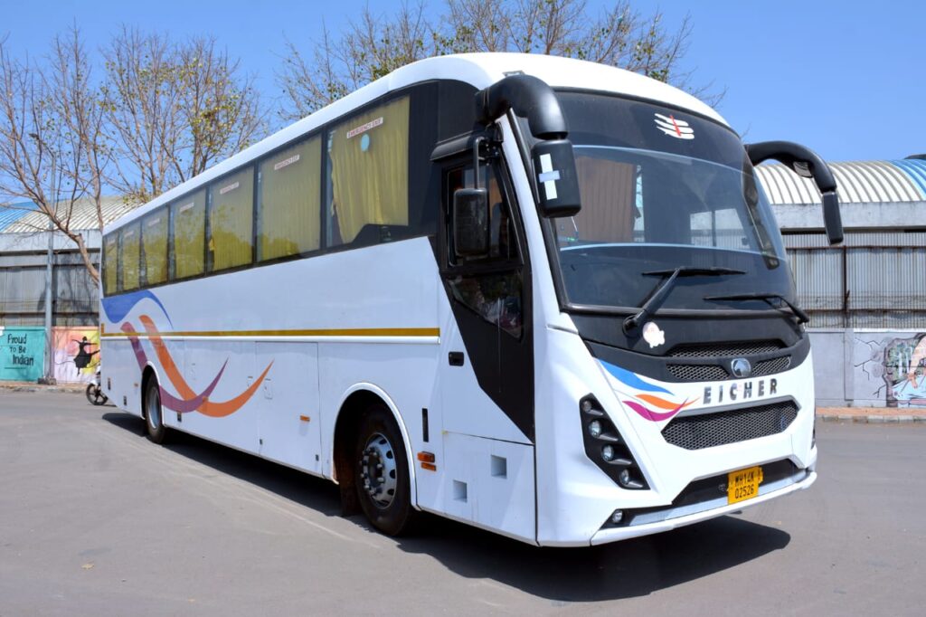 50 seater bus on rent in pune