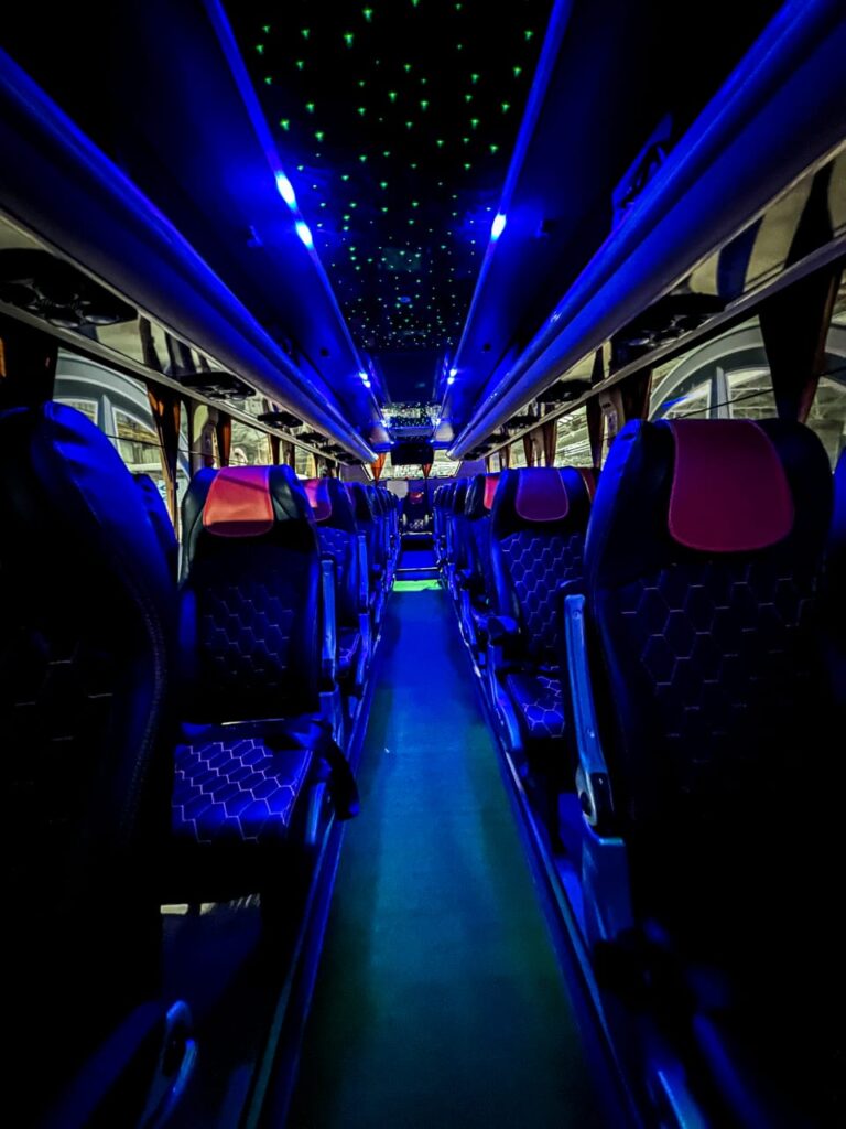 50 seater bus on rent in pune