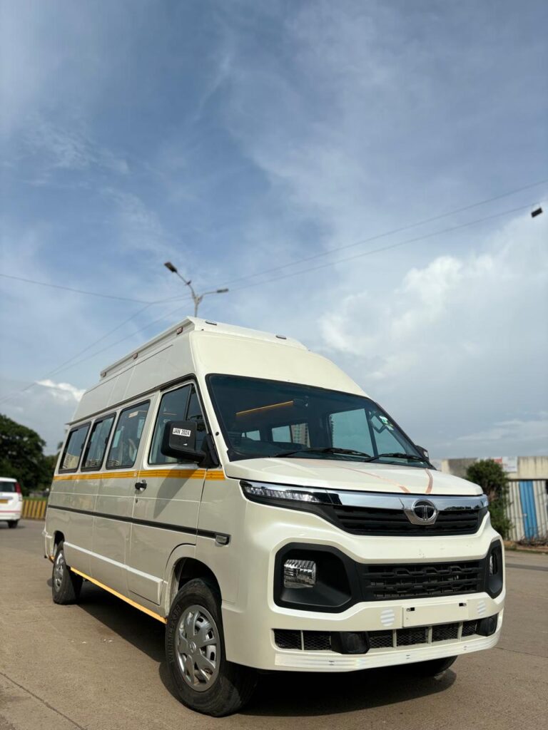 9 seater tata winger on rent in pune