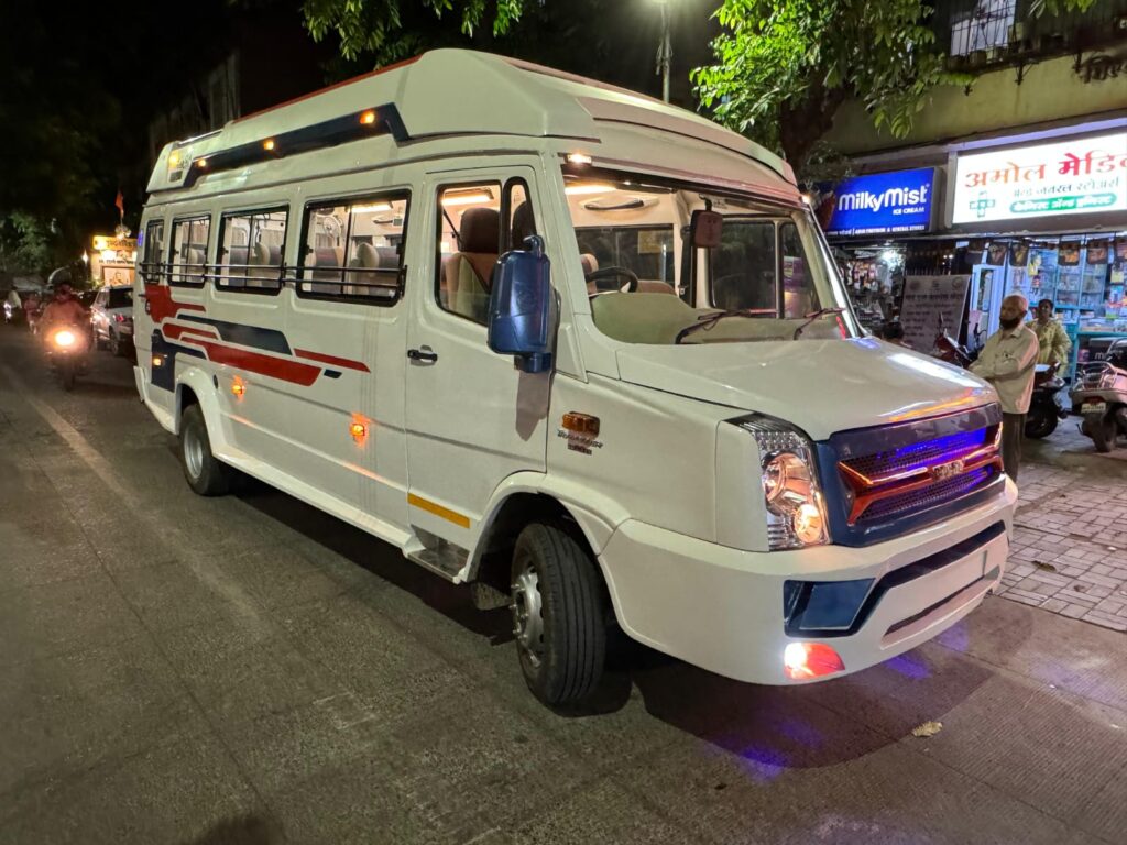 20 seater tempo traveller on rent in pune