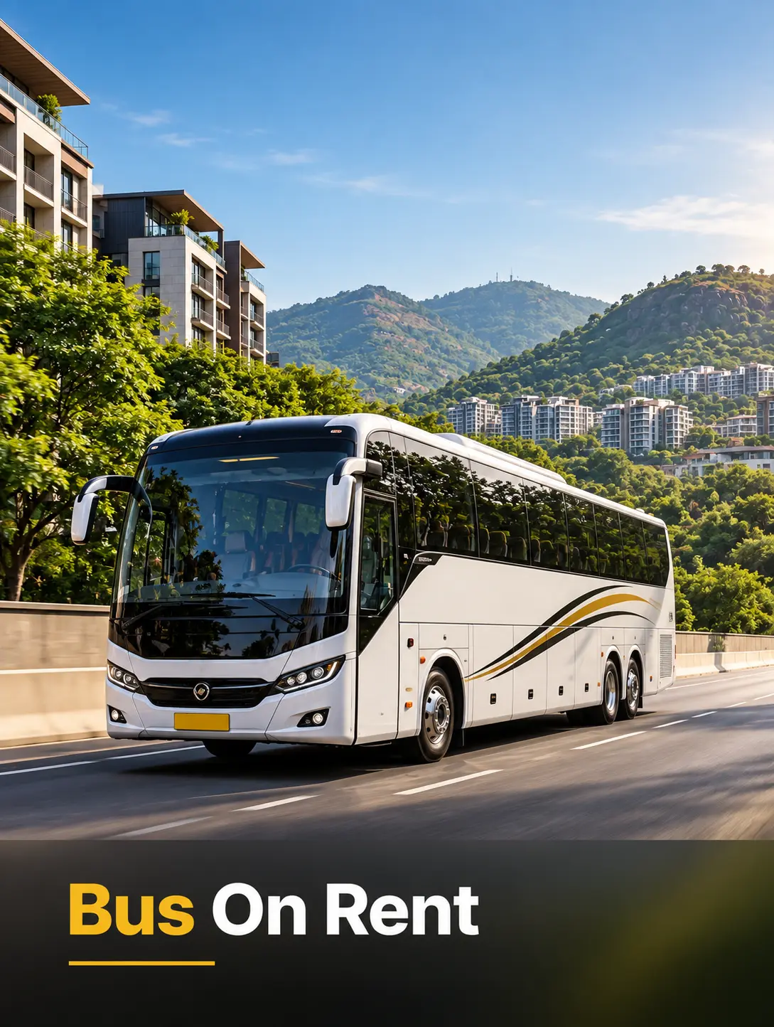 Bus on rent in karve nagar