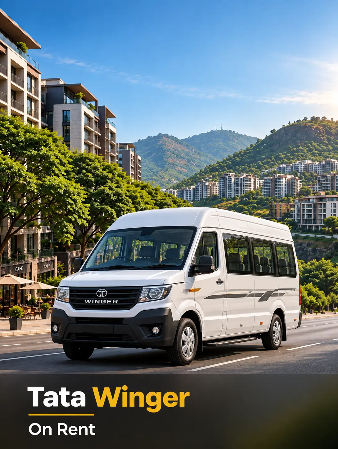 tata winger on Rent in Karve Nagar