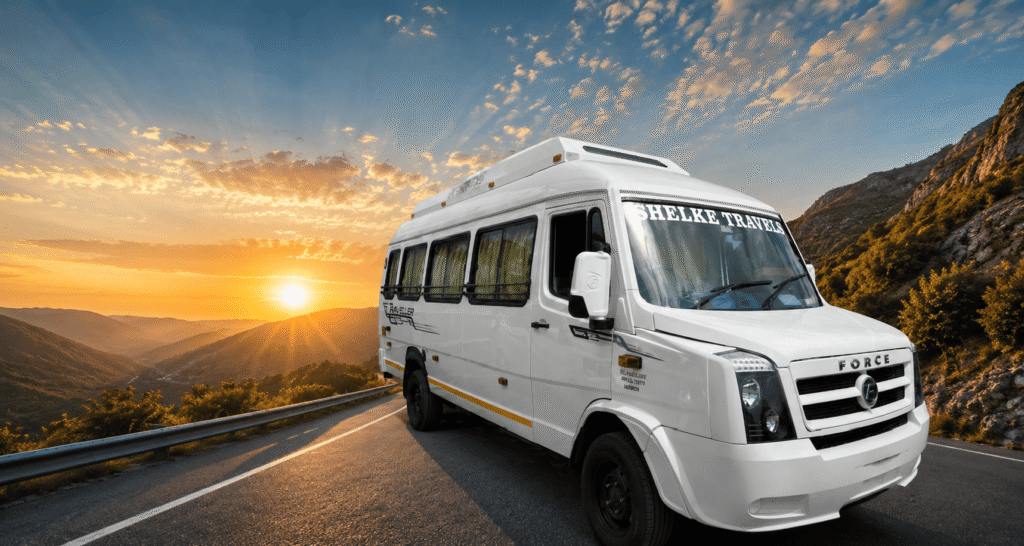 26 seater tempo traveller on rent in Pune - Shelke Travels