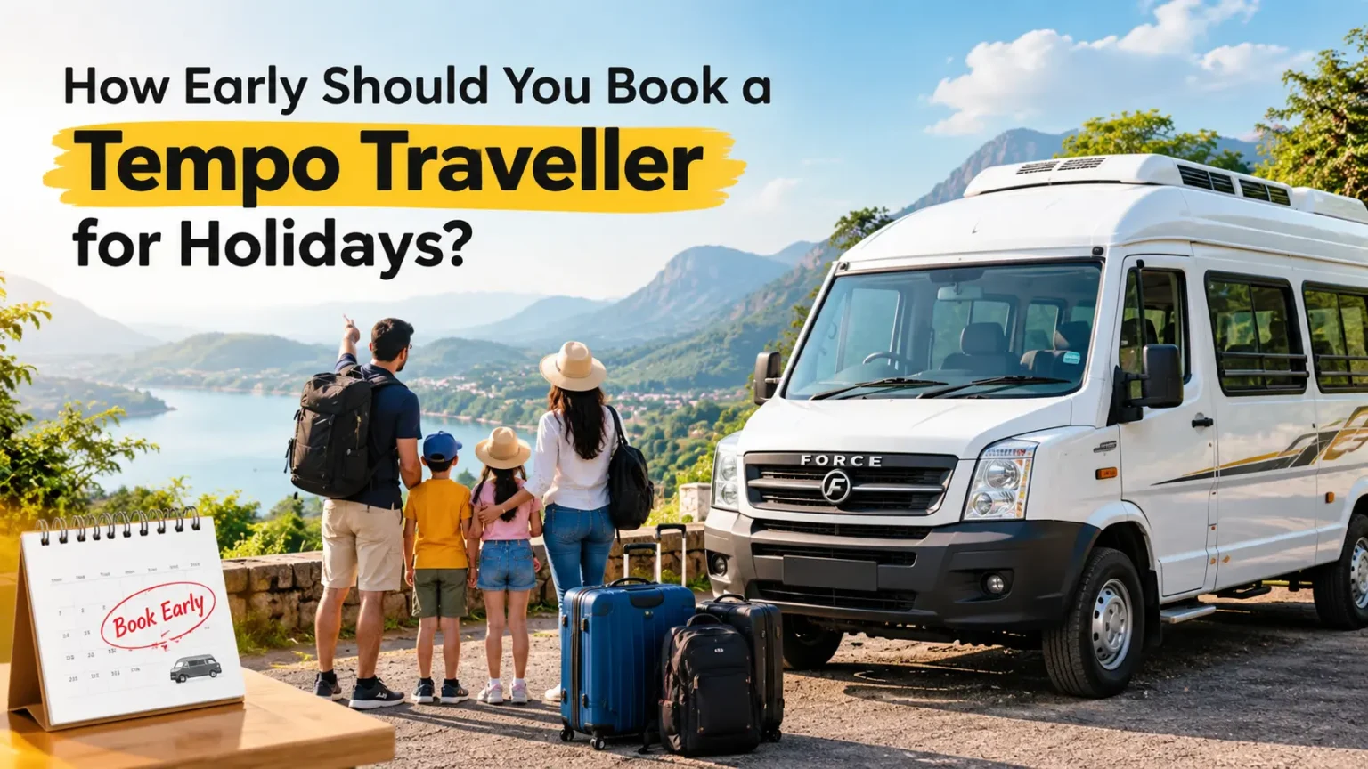 Tempo Traveller for Holidays
