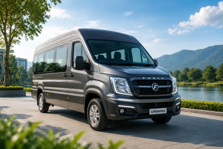 Force Urbania 9+1 seater van for outstation trips