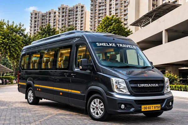 16 seater force urbania on rent in pune
